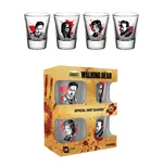 Walking Dead (The) - Characters New (Set 4 Bicchieri Piccoli)