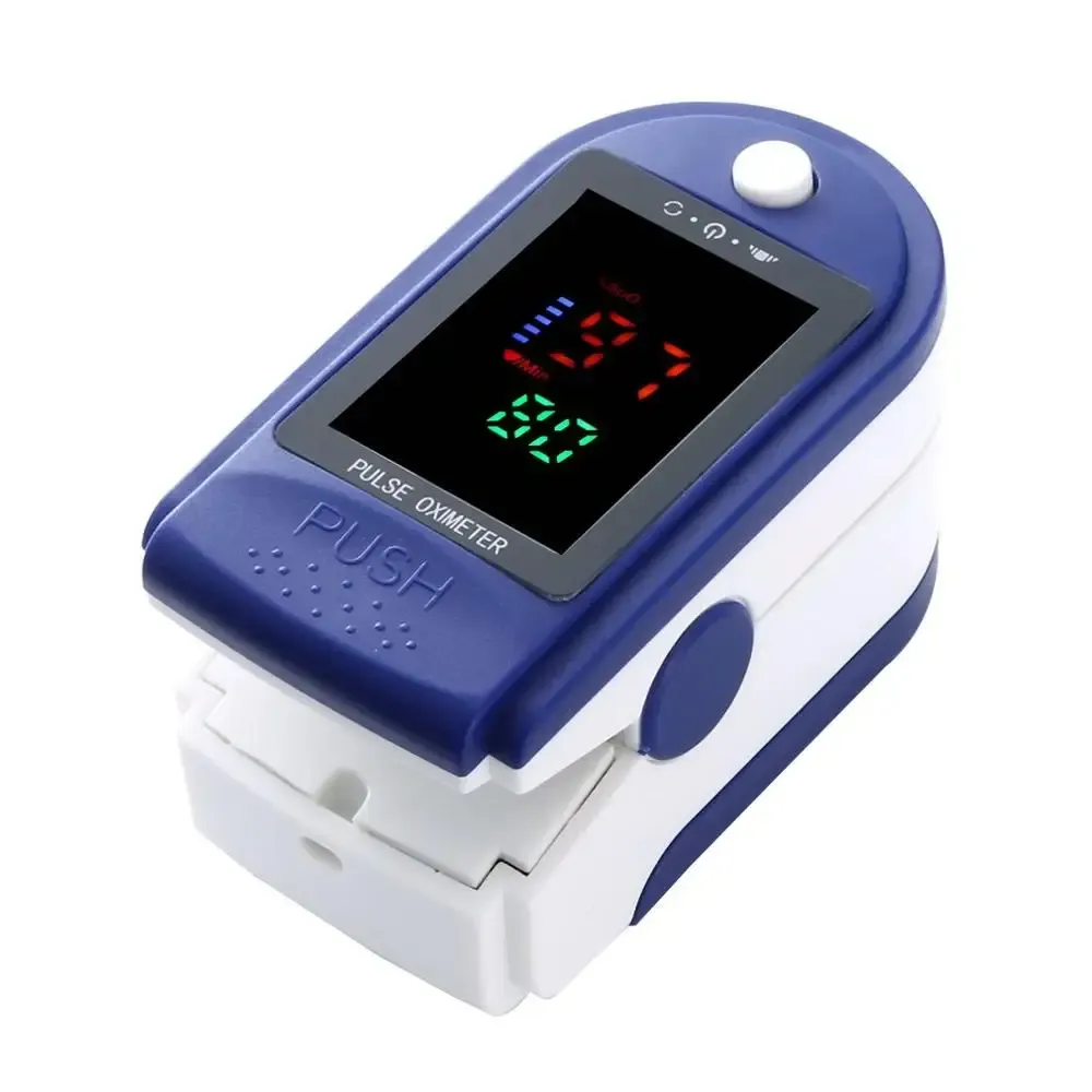 Medical Digital Fingertip Pulse Oximeter Blood Oxygen Saturation Meter Finger SPO2 PR Monitor oximetro