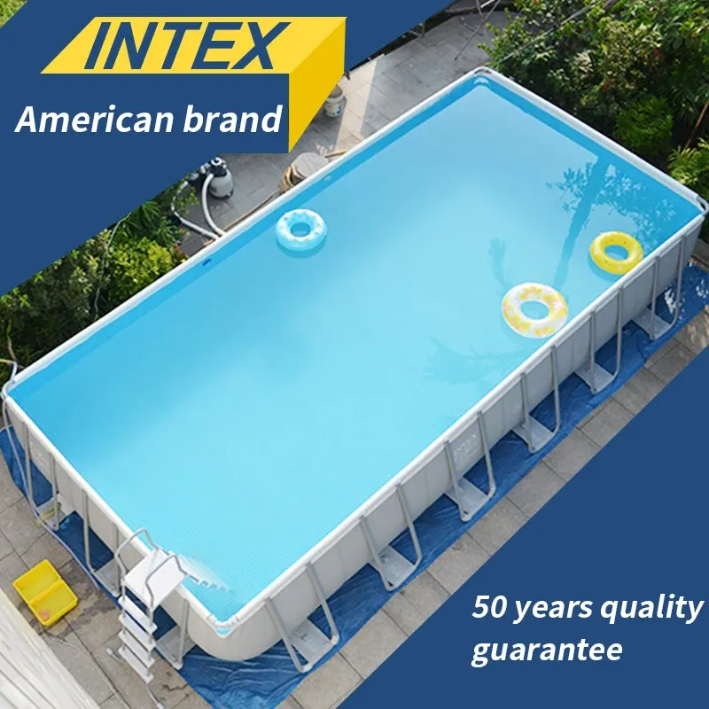 INTEX family bracket swimming pool thickening children's home large pool adult collapsible pool fish pond baby play commercial