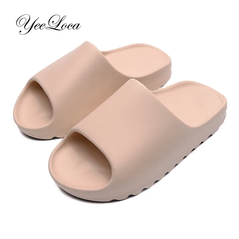 Summer Slippers Men Women Indoor Eva 2020 Cool Soft Bottom Sandals Trend Unisex Slides Light Beach Shoes Slippers Home 35-46