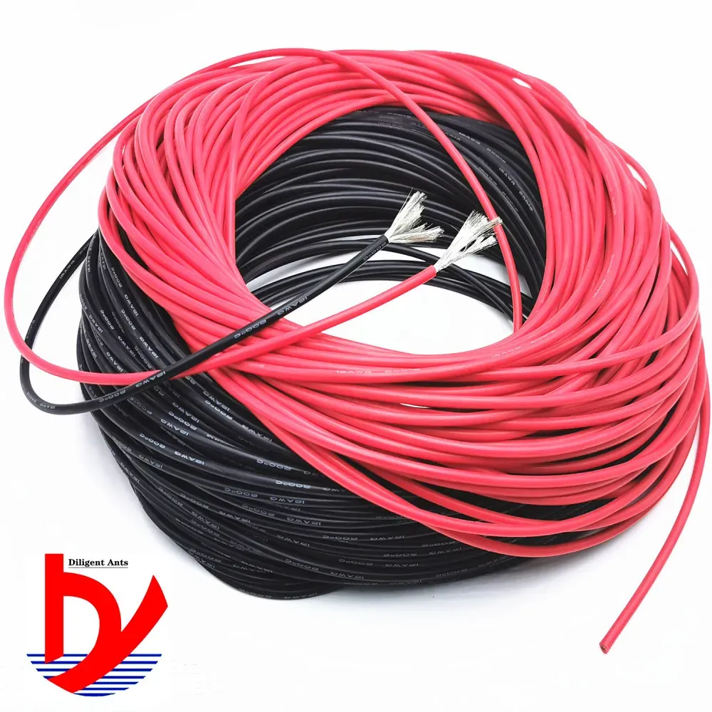 10 meters soft high temperature resistant silicone wire 7 8 910 11 12 13 14 15 16 18 18 20 22AWG high quality silicone wire