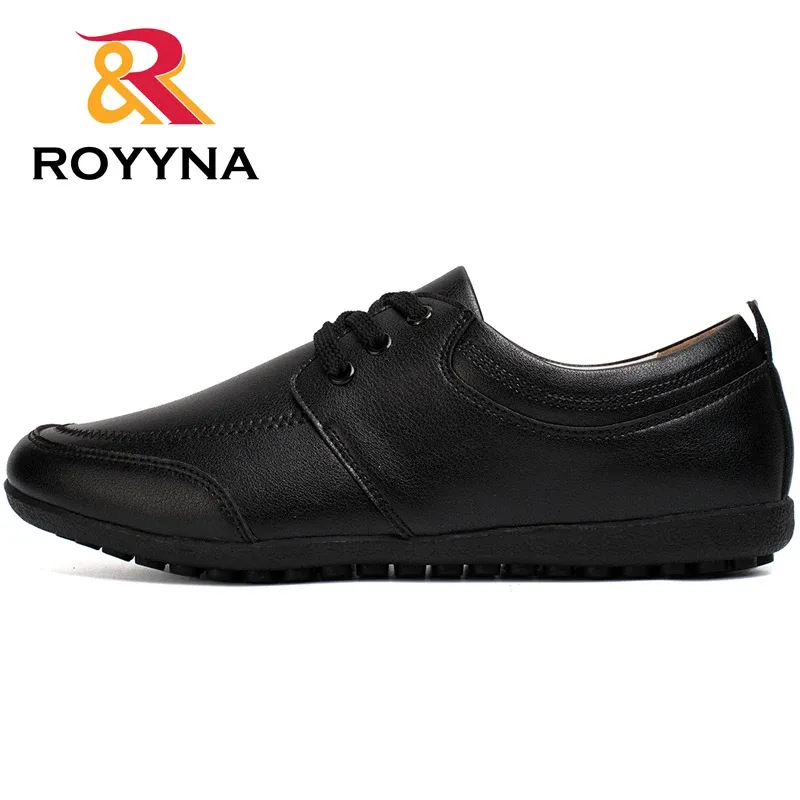 ROYYNA 2020 New Designers Popular Flat Heel Shoes Man Casual High Quality Sneakers Men Walking Shoes Outdoor Leisure Footwear