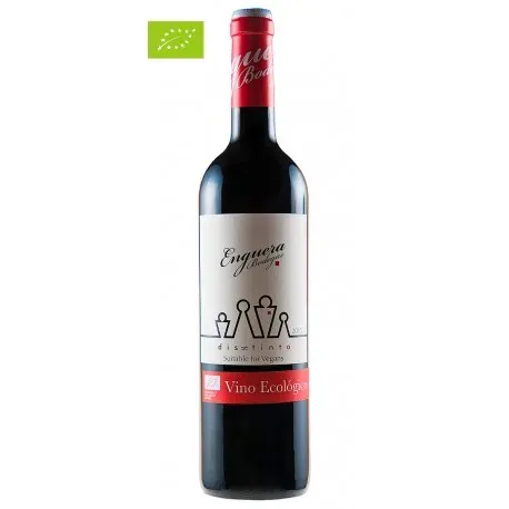 Red wine red Dis 2016, ecologically friendly, D.O Valencia, free from Spain, red wine