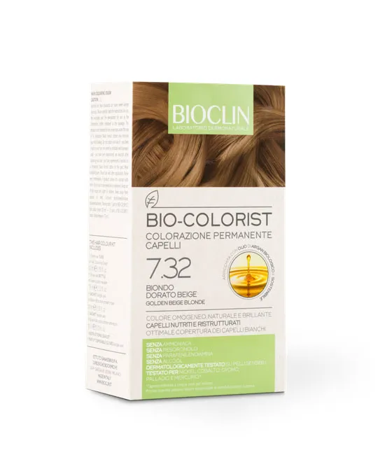 Bioclin Bio Colorist 7,32 Biondo Dorato Beige