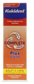 Kukident Plus Complete Crema Adesiva Per Protesi Dentarie 47 G