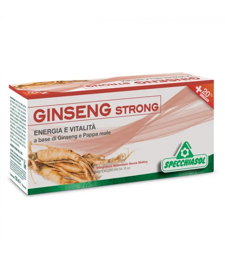 Ginseng Strong 12 Flaconcini X 10 Ml