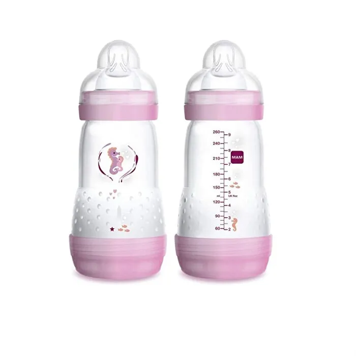 Mam Biberon Easy Start 260 Ml Confezione Doppia Femmina