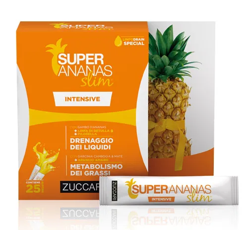 Zuccari Super Ananas Slim Intensive Drenaggio Liquidi 250 Ml