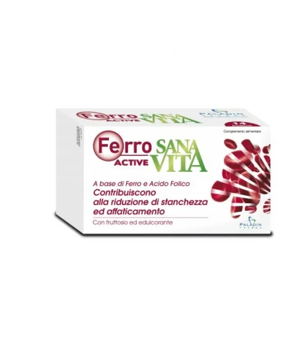Sanavita Ferro Active Integratore Alimentare 14 Bustine