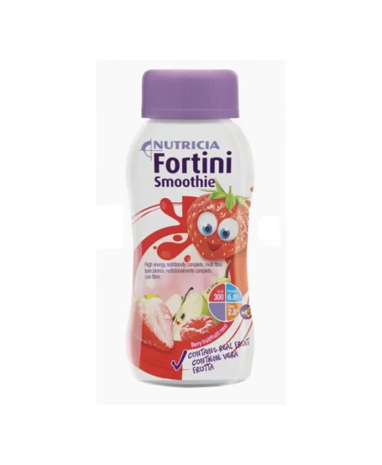 FORTINI SMOOTHIE MULTI FIBRE GUSTO FRUTTI ROSSI 200 ML