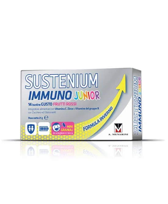 Sustenium Immuno Energy Junior Integratore Alimentare 14 Bustine