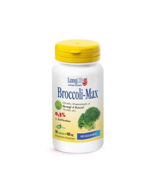 LongLife Broccoli Max Integratore Alimentare 60 Capsule Vegetali