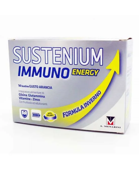 Menarini Sustenium Immuno Energy Integratore Alimentare 14 Bustine Promo