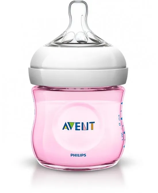 Philips Avent Biberon Natural Colore Rosa 125ml