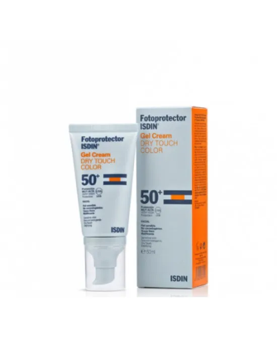 Isdin Fotoprotector Gel Crema Dry Touch Color Spf 50+ 50ml