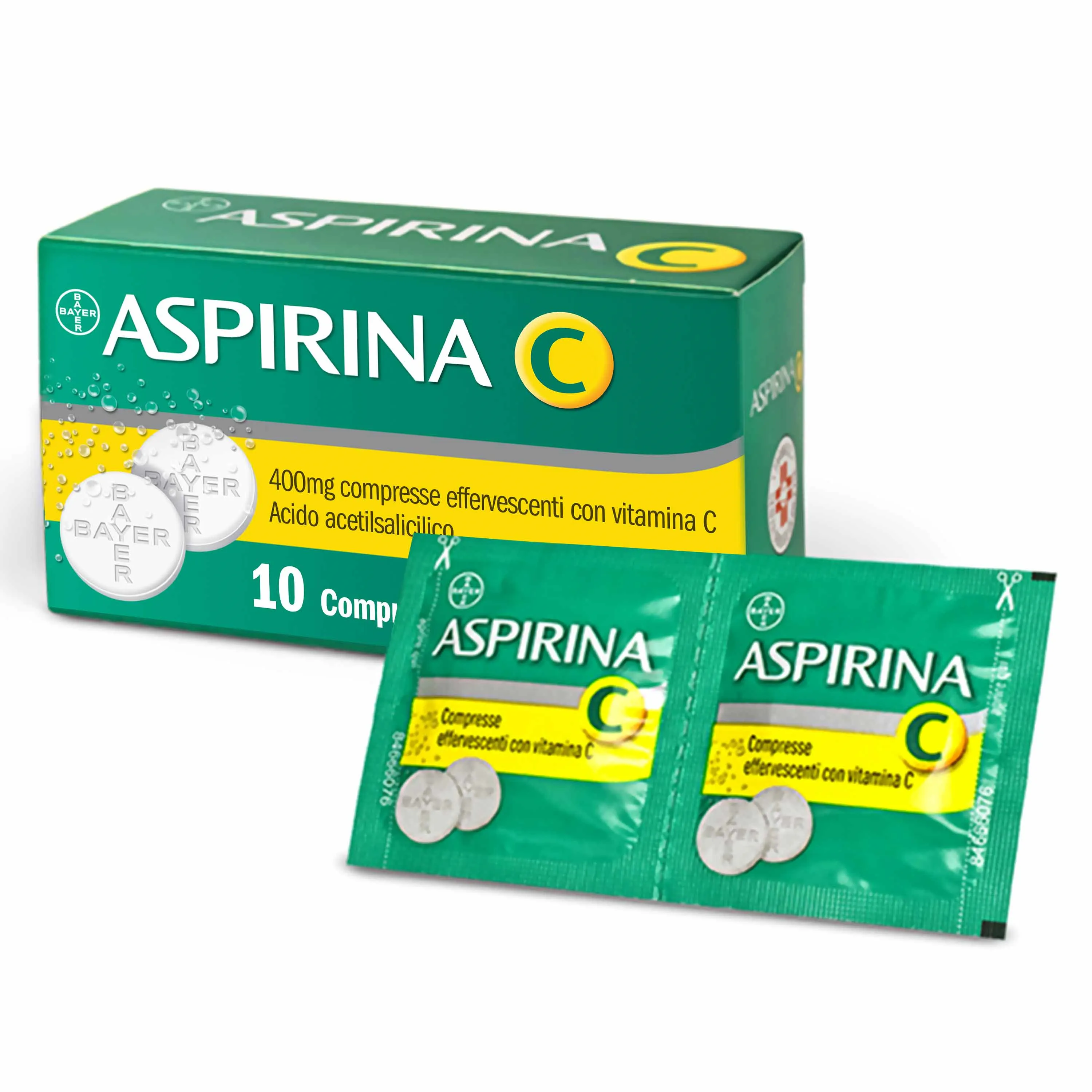 Aspirina C*10cpr Eff 400+240mg