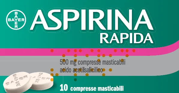 ASPIRINA RAPIDA*10CPRMAST500MG