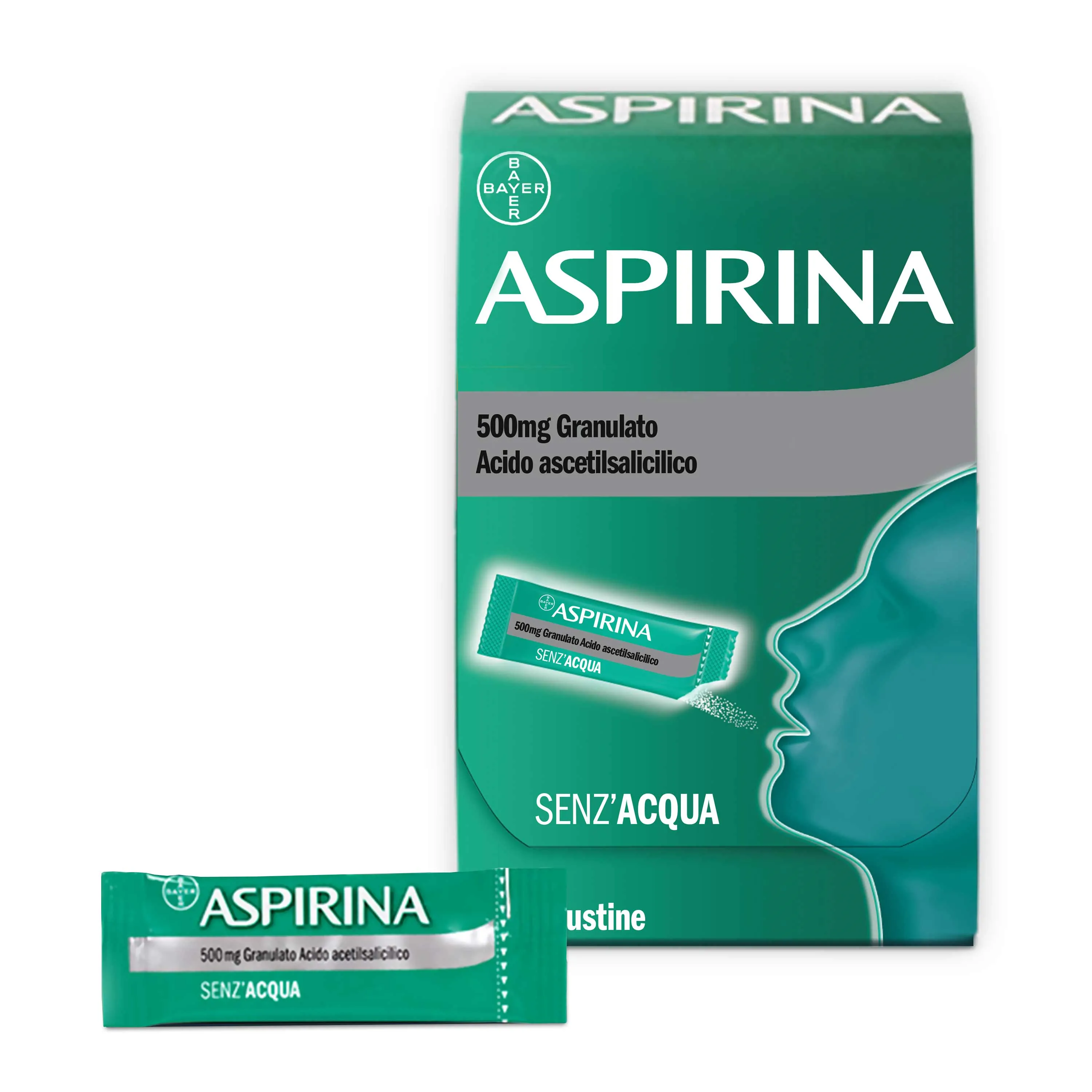 Aspirina*os Grat 10bust 500mg