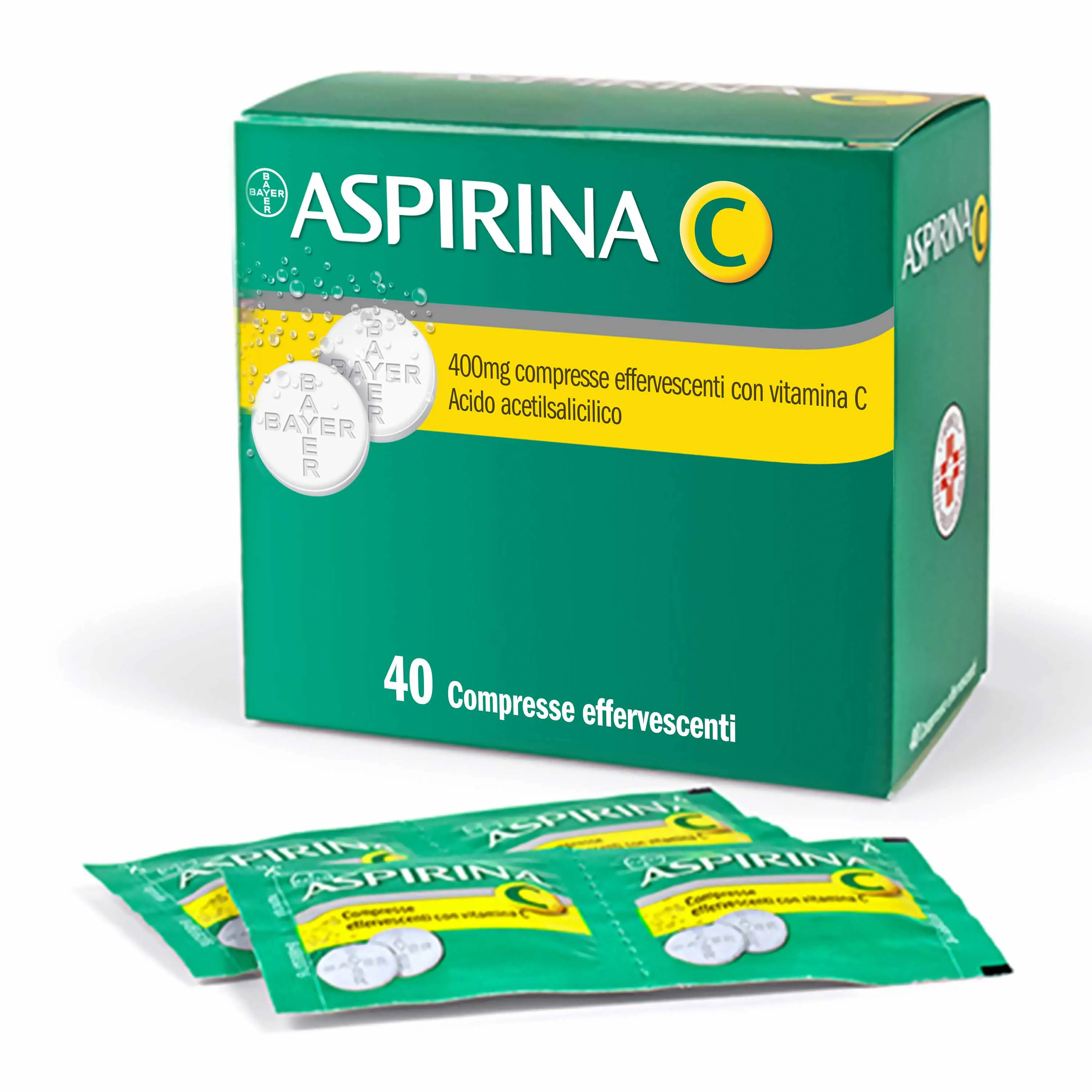 Aspirina C*40cpr Eff 400+240mg