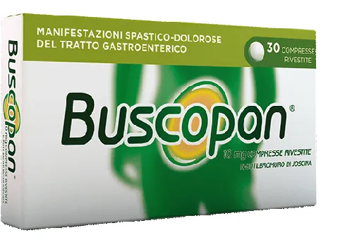 Buscopan Dolori Intestinali 30 Compresse Rivestite Da 10mg