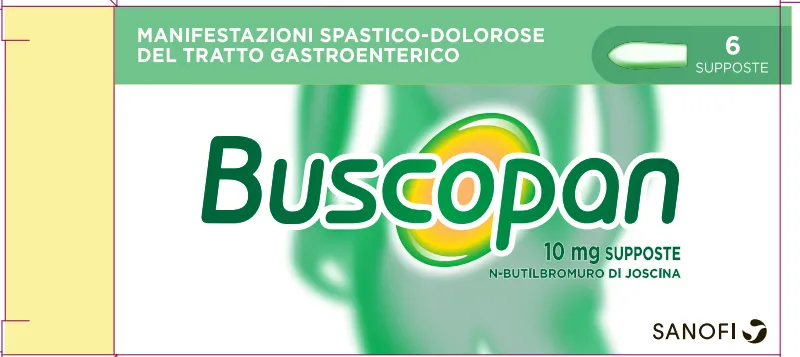 Buscopan*6supp 10mg