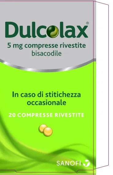 DULCOLAX*20CPR RIV 5MG