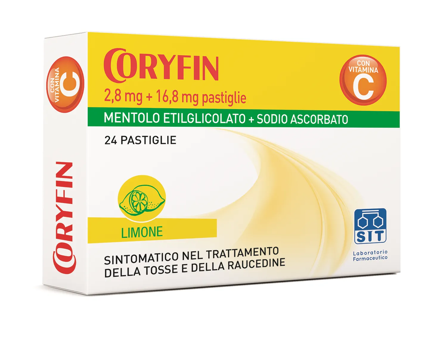 Coryfin C Limone 24 Caramelle