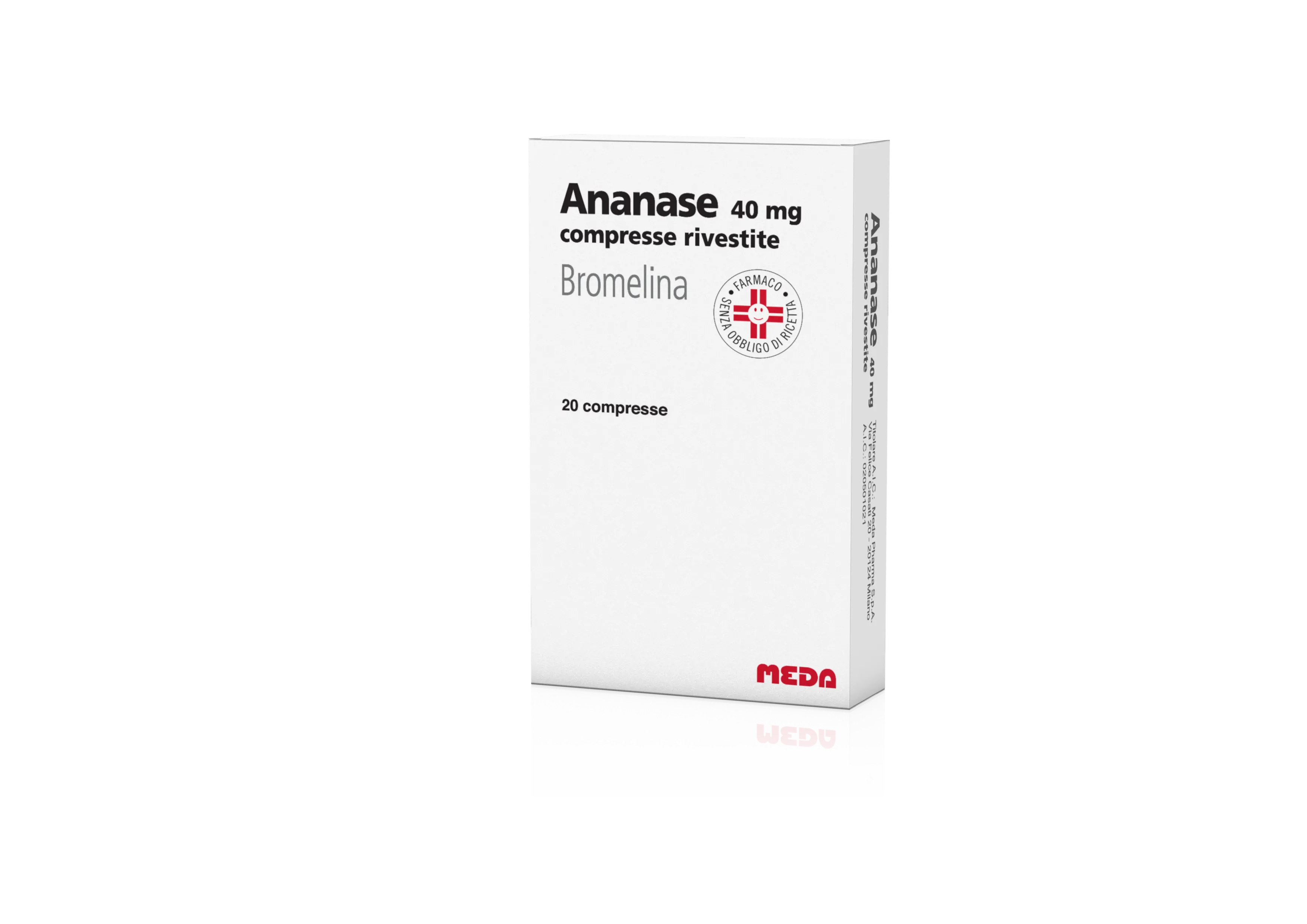 Ananase*20cpr Riv 40mg