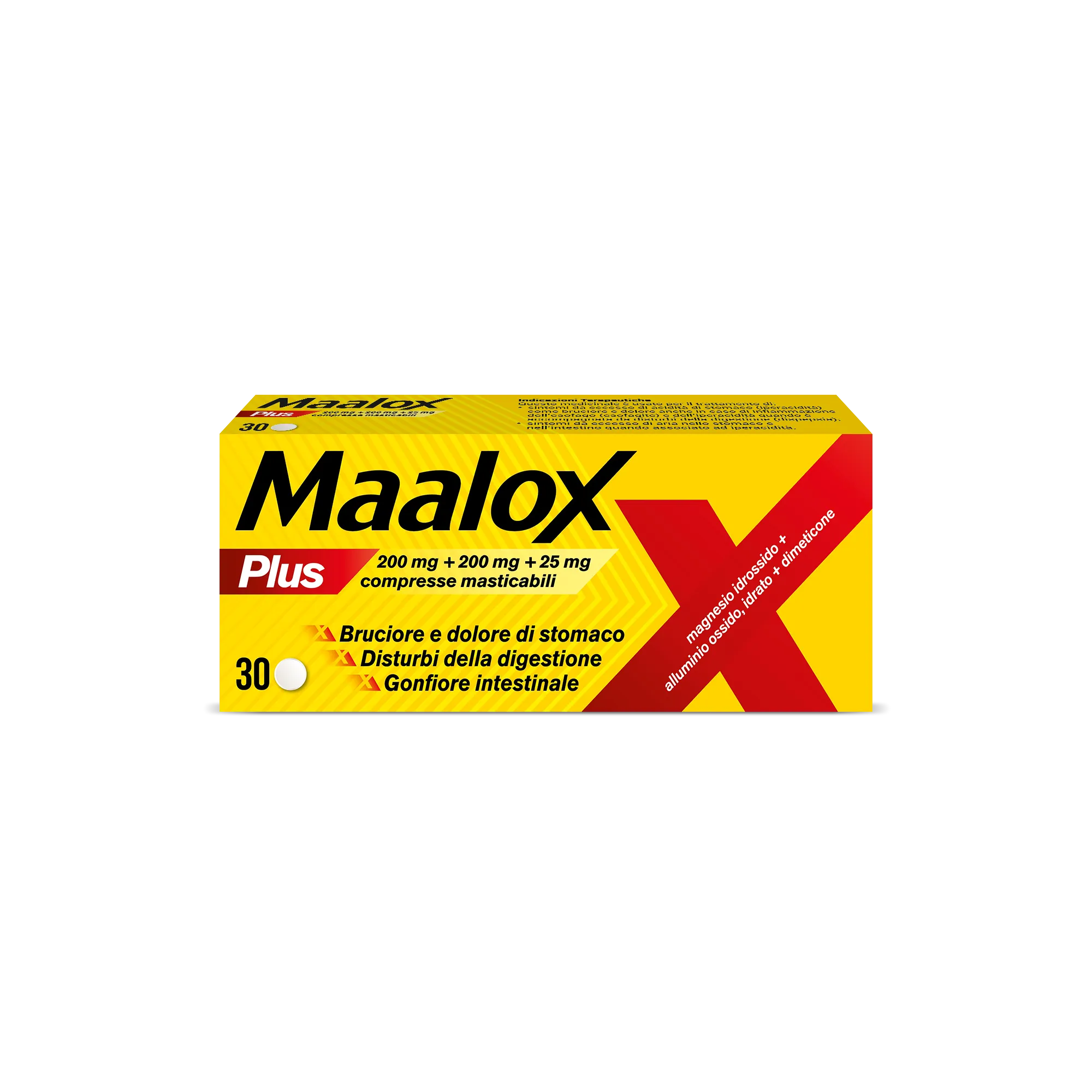 Maalox Plus*30cpr Mast