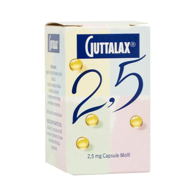 Guttalax*30cps Molli 2,5mg