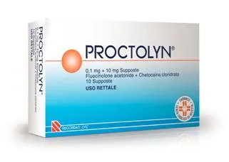 Proctolyn*10supp 0,1mg+10mg