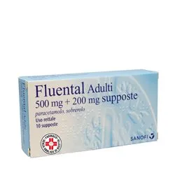 FLUENTAL*AD 10SUPP 500MG+200MG