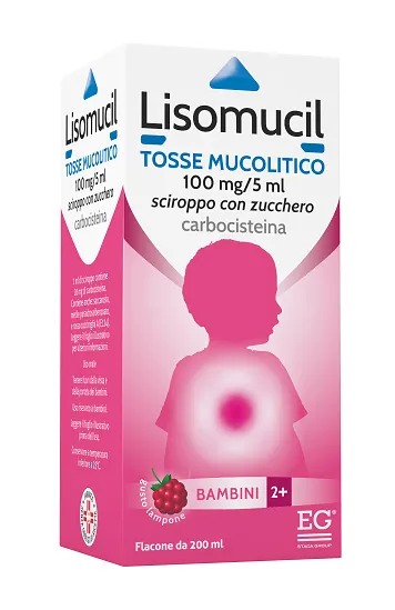 Lisomucil Tosse Mucolitico Bambini Sciroppo 2%