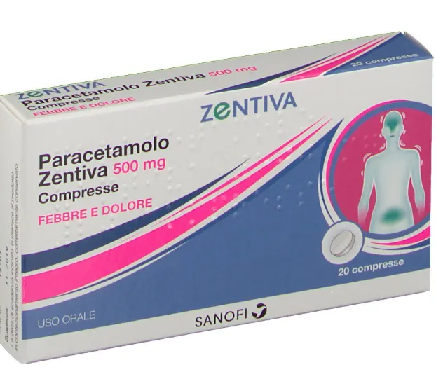 PARACETAMOLO ZEN*20CPR 500MG