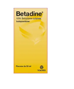 Betadine Soluzine Cutanea 50 Ml 10%