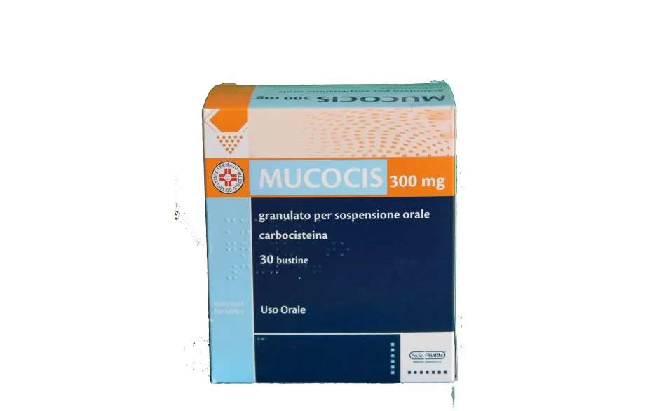 MUCOCIS*OS GRAT 30BUST5G 300MG