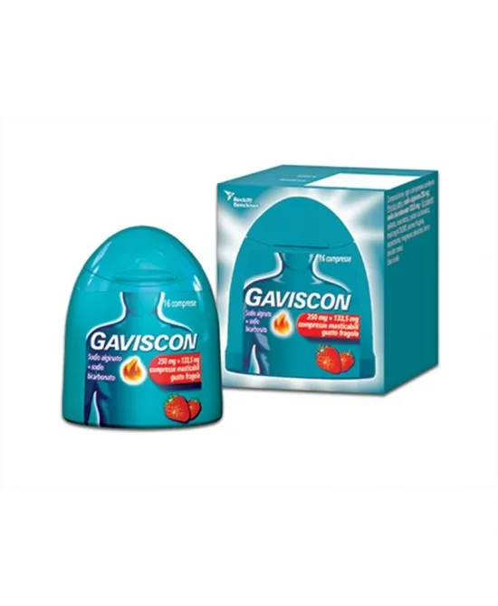 Gaviscon*16cpr Frag250+133,5mg