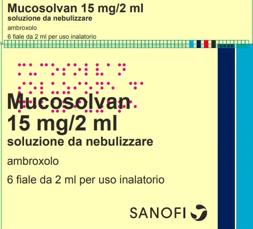 Mucosolvan*nebul 6f 15mg 2ml