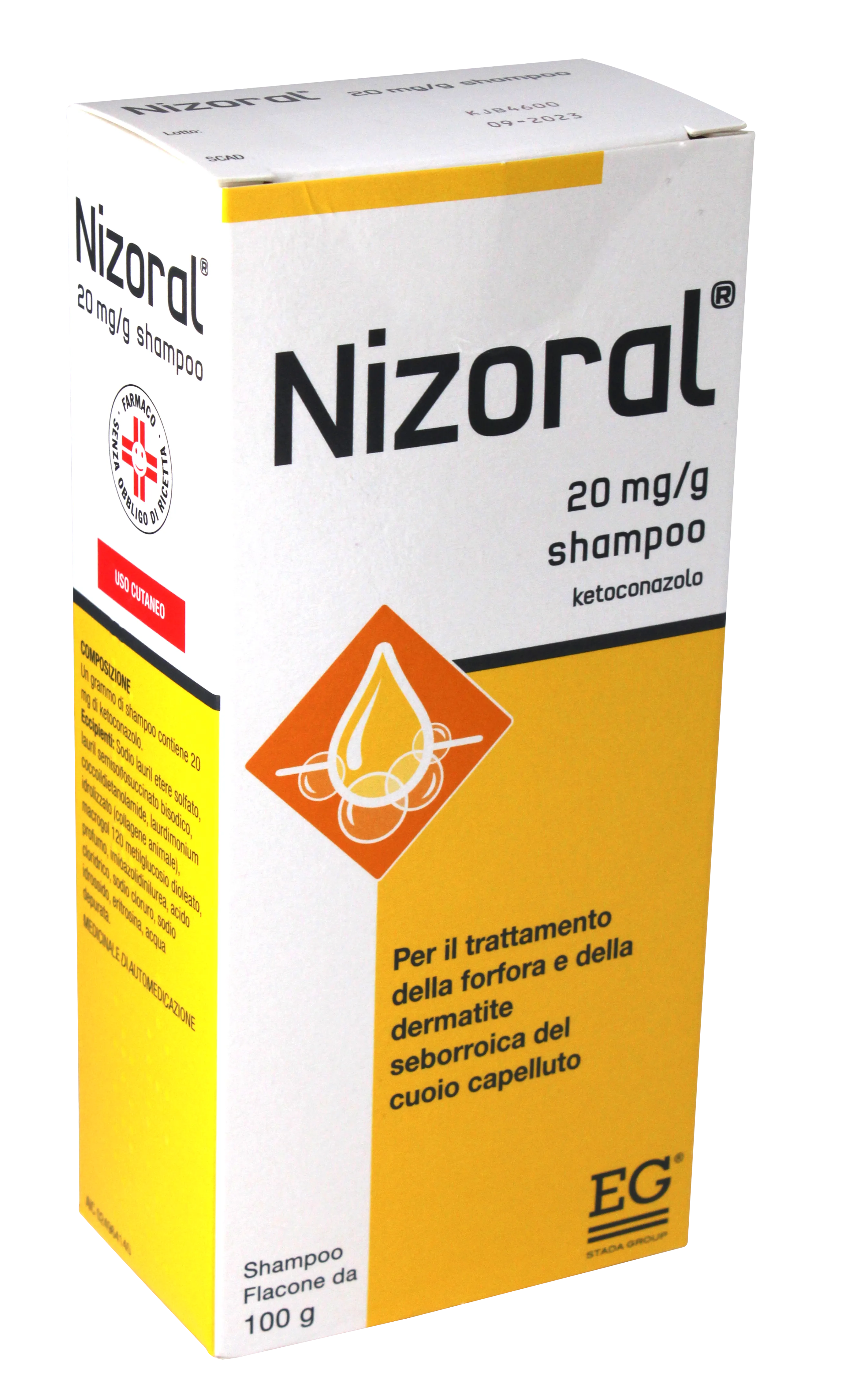 Nizoral*shampoo Fl 100g 20mg/g