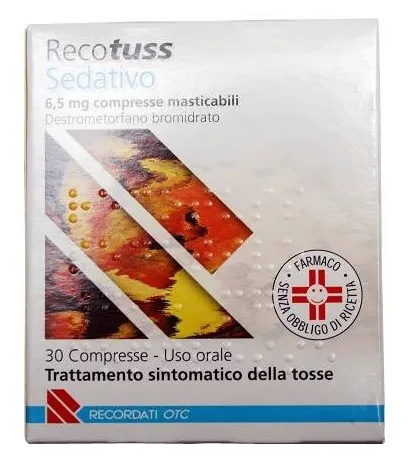 Recotuss Sedat*30cpr Mast6,5mg