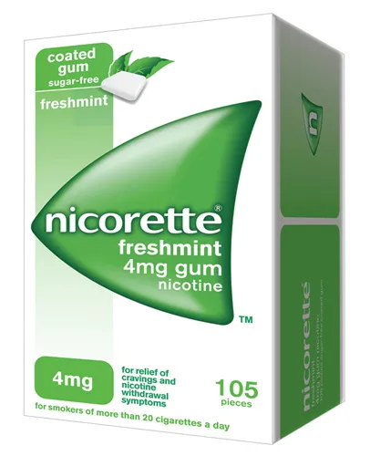 Nicorette*105gomme Mast 4mg Me