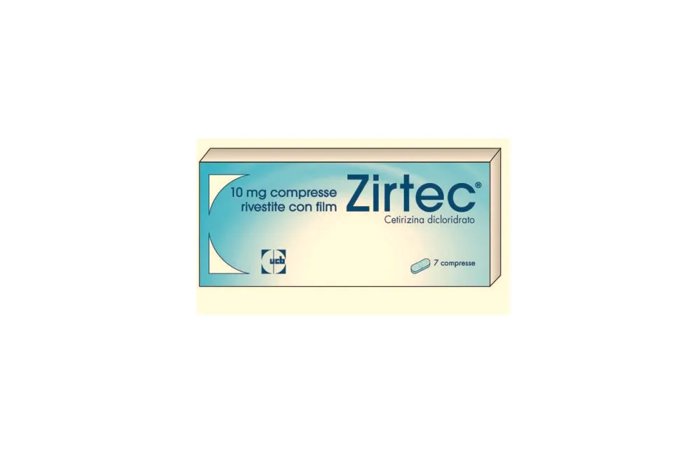 Zirtec*7cpr Riv 10mg