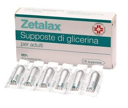 Zetalax Adulti 18 Supposte Da 2,25 Grammi