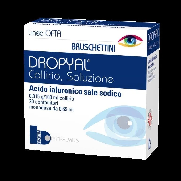 Dropyal*coll 20monodosi 0,65ml