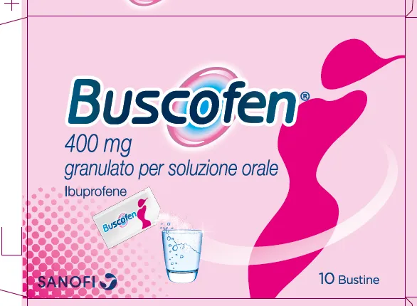 Buscofen*grat 10bust 400mg