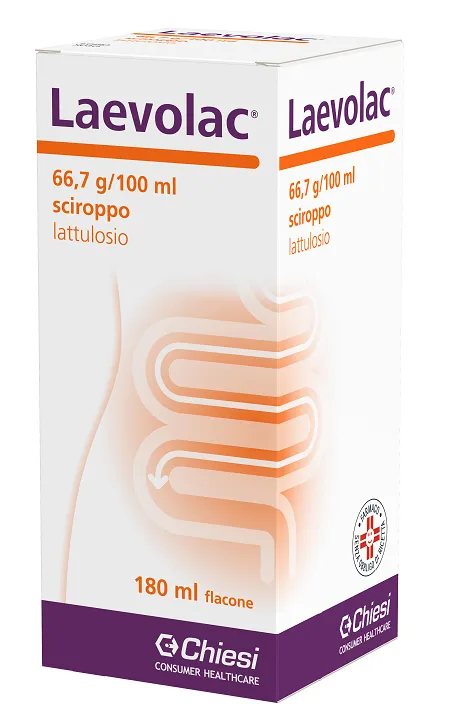 Laevolac 66,7g/100ml Lattulosio Sciroppo 180ml