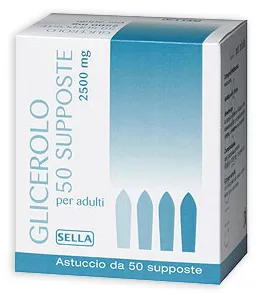 GLICEROLO*AD 50SUPP 2250MG