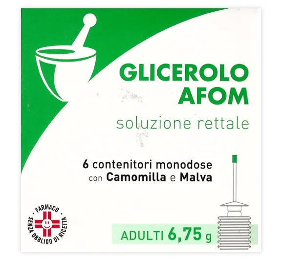 Glicerolo Afom*ad 6cont 6,75g