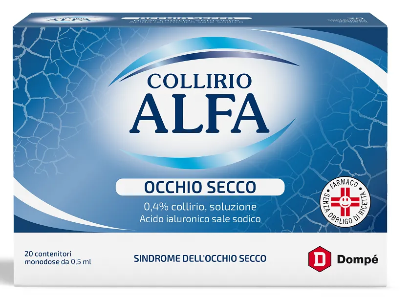 Collirio Alfa Occhio Secco 20 Fiale Monodose