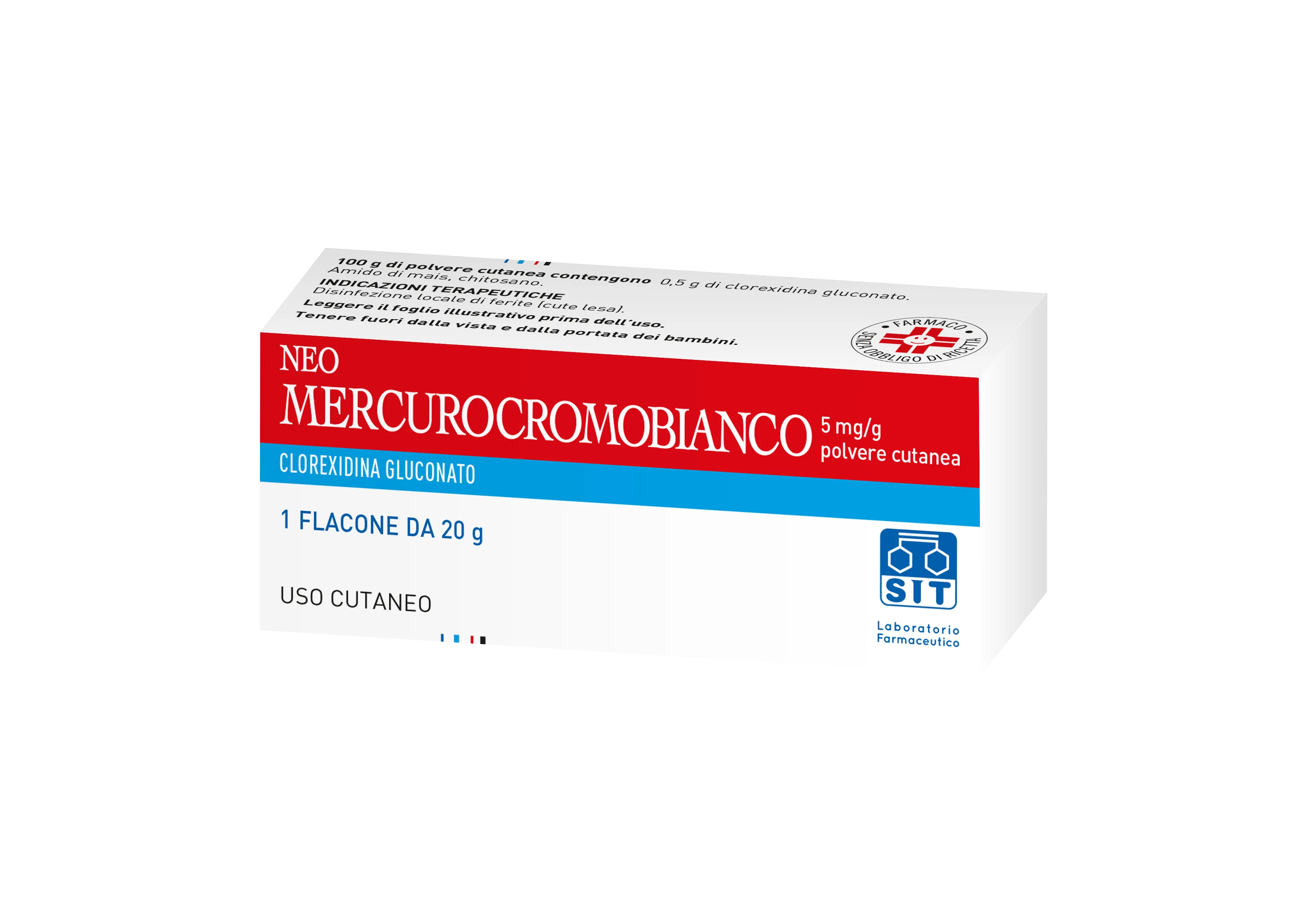 Neomercurocromo Bianco*polv20g